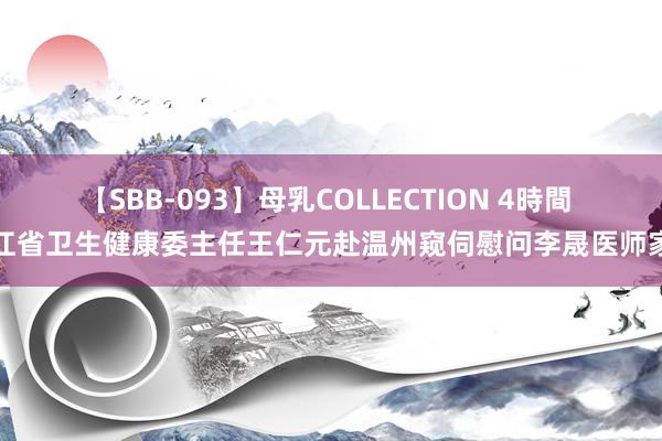 【SBB-093】母乳COLLECTION 4時間 浙江省卫生健康委主任王仁元赴温州窥伺慰问李晟医师家属