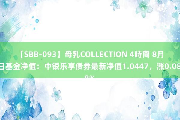 【SBB-093】母乳COLLECTION 4時間 8月1日基金净值：中银乐享债券最新净值1.0447，涨0.08%